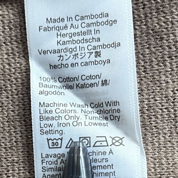 J Crew‎ Women's Blazer Knit Two-Buton Cotton Classic Coat Tan - Picture 5 of 11